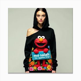 Sesame Street Elmo Canvas Print