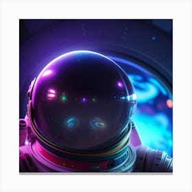 Space Astronaut Canvas Print