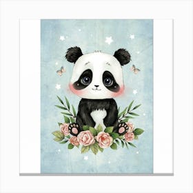 Whimsical Panda Dream Print Art Canvas Print