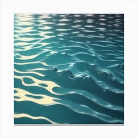Water Ripples 20 Canvas Print