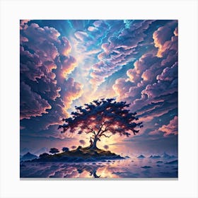 Lone Tree Canvas Print