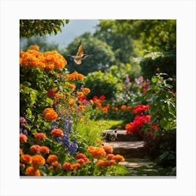 Garden In Bloom Canvas Print