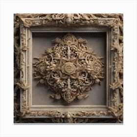 Ornate Frame Canvas Print