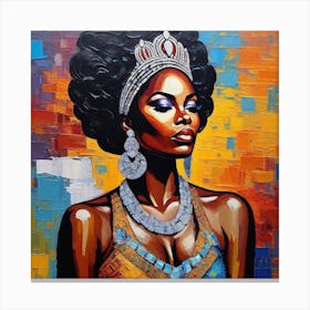 African Woman 7 Canvas Print