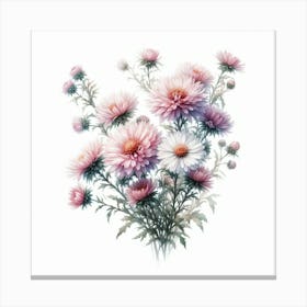 Flower of Aster 1 Canvas Print