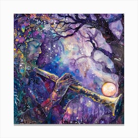 Csgboss Paint An Intricate Illustration Of A Flute That Whisper 5b9fa2c4 3215 4ff1 9bf4 Ba1701173e64 Canvas Print