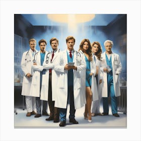 Doctors Canvas Print