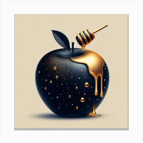 Apple with honey 3 Canvas Print