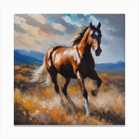 Horse Galloping 1 Canvas Print