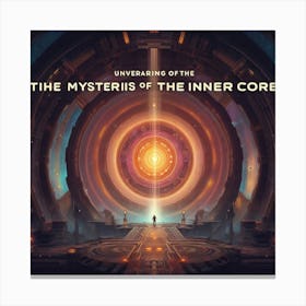 Mysteries Of The Inner Core 1 Canvas Print