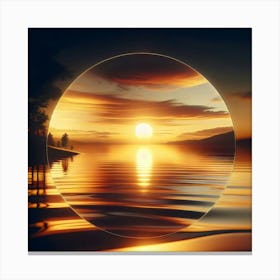 Sunset - Sunset Canvas Print