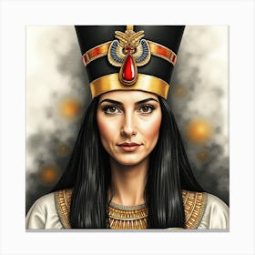 Egyptian Queen 29 Canvas Print