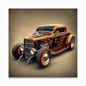 Hot Rod Canvas Print