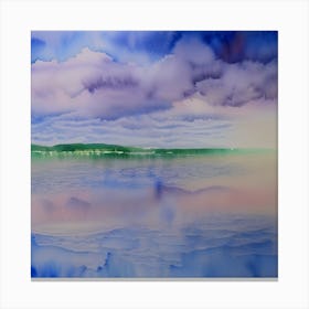 Pretty Pastel Landscape Canvas Print