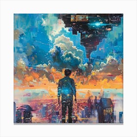 'The City' Canvas Print