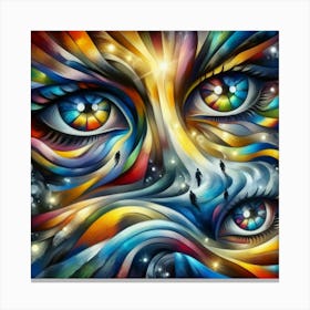 Eye Of The World 2 Canvas Print