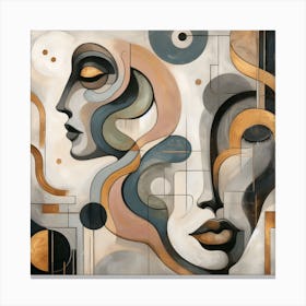 Abstract Painting Canvas Print