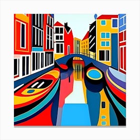 Amsterdam Canal 3 Canvas Print