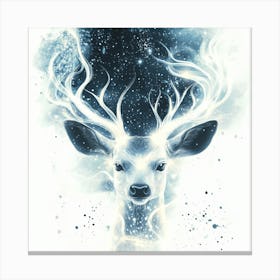 Deer Ghost Canvas Print