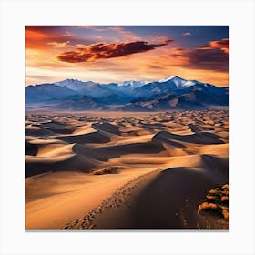 Great Sand Dunes National Park Colorado Canvas Print