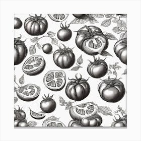 Tomatoes And Tomatoes Canvas Print