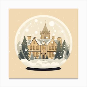 Cotswolds United Kingdom 1 Snowglobe Canvas Print