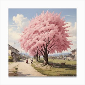 Leonardo Diffusion Xl Petan Cherry Trees 0 Canvas Print
