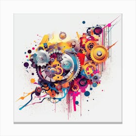 Ninjalina 36 Canvas Print