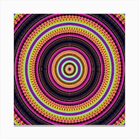 Psychedelic Pattern 14 Canvas Print