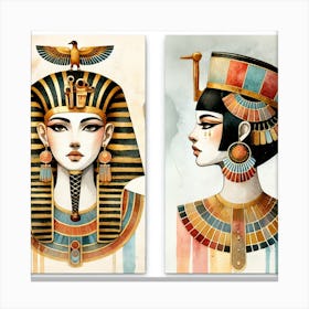 Egyptian Women Canvas Print