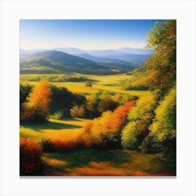 As Old As The Hills Canvas Print