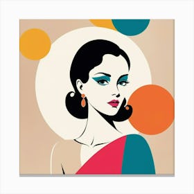 Fashion Girl Canvas Print