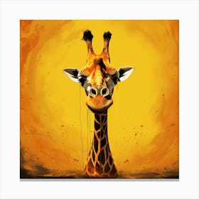 Giraffe Canvas Print