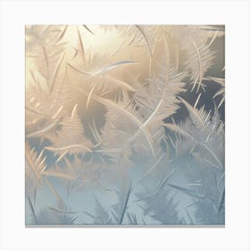 Frosty Window 2 Canvas Print