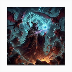 Demons And Demons 1 Canvas Print