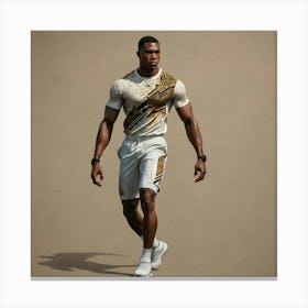 Olympic Athlete Canvas Print