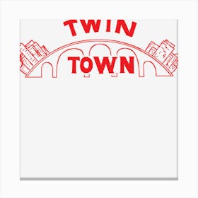 Twin Town Records Canvas Print