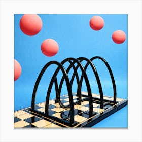 Chess Game 10 Canvas Print