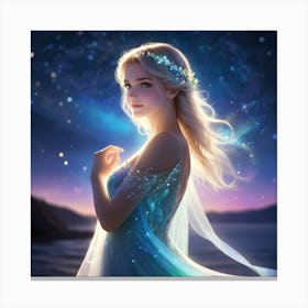 Frozen Princess 1 Canvas Print