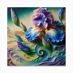 Irises Canvas Print