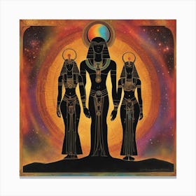 Divine Cosmic Family 333 Canvas Print