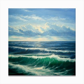 Ocean Waves 5 Canvas Print