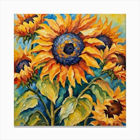 Sunflowers 1 Canvas Print