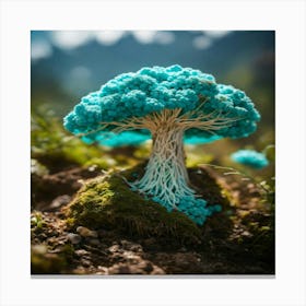 Mossy Tree 1 Canvas Print