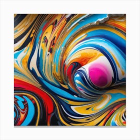 Abstract Painting 136 Canvas Print