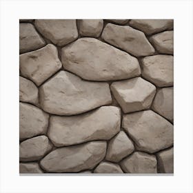 Stone Wall 103 Canvas Print