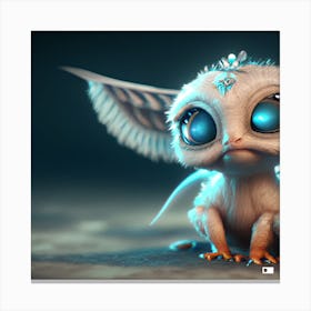 Cute Alien Canvas Print