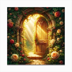 Fairytale Doorway Canvas Print