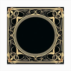 Deco Frame 2 Canvas Print