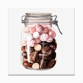 Candy Jar 24 Canvas Print